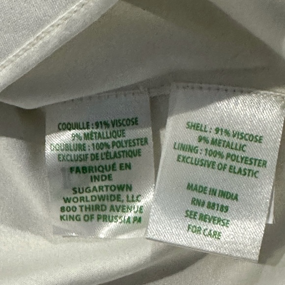 NWT! Lilly Pulitzer Cristiana Midi Long Sleeve Dress in Metallic Clip Coconut - Picture 7 of 13